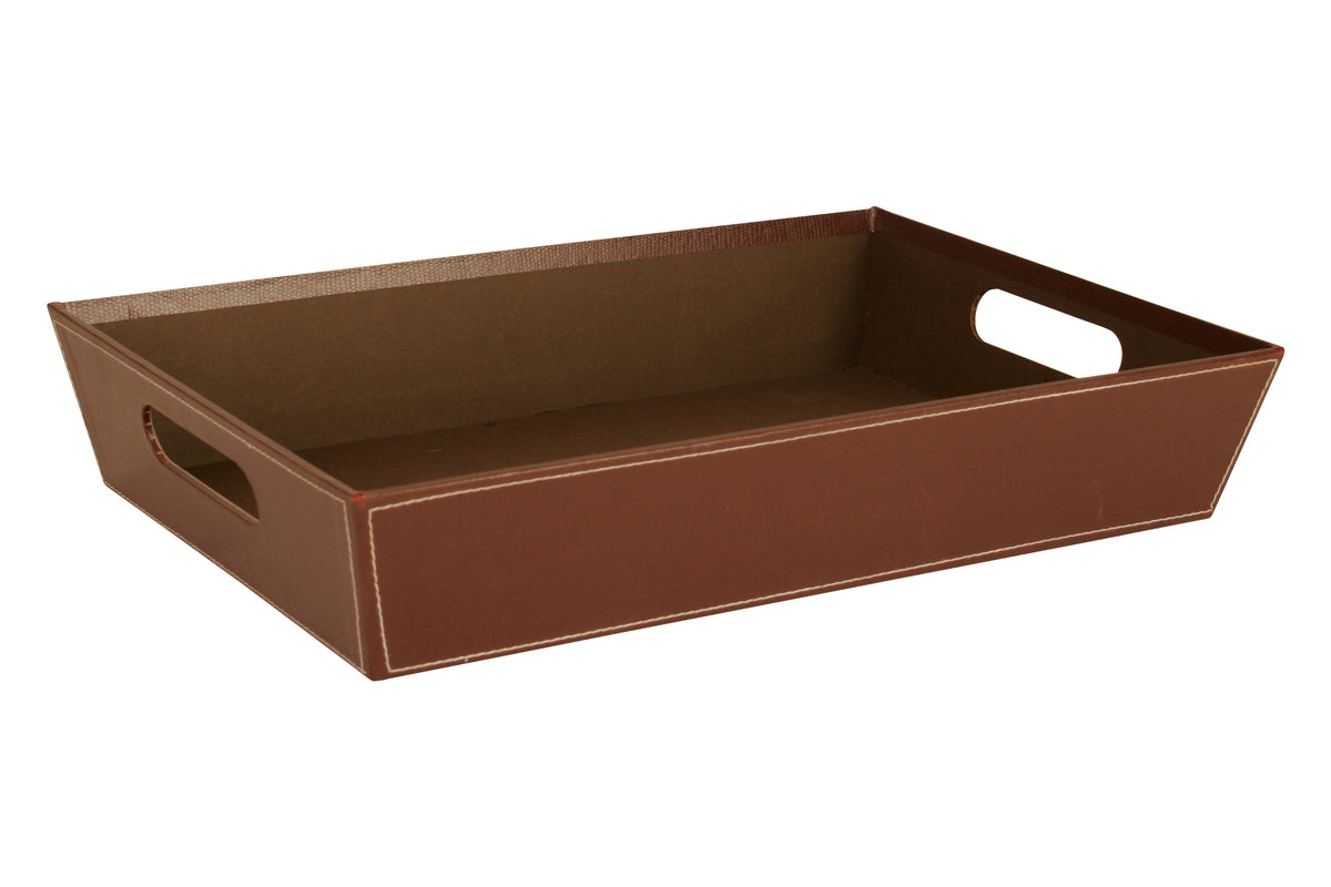 17&quot; Brown Paperboard Tray