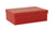 9.5" Red Paperboard Box W/Lid-Wald Imports